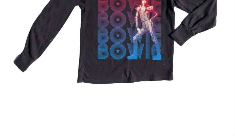 NEW ROWDY SPROUT kid's bowie tee in black